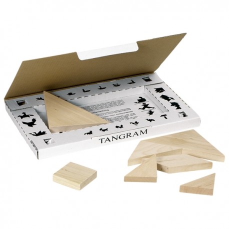 tangram de madera