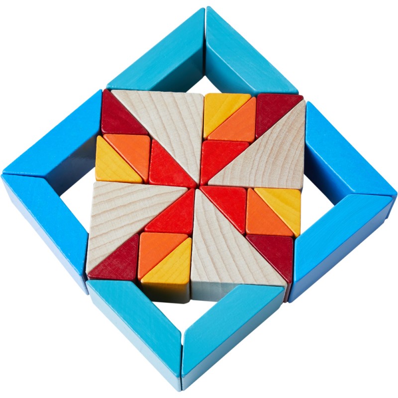 Mix de Cubos juego de composición de madera 3D Haba - envío 24/48h -   tienda de juguetes creativos